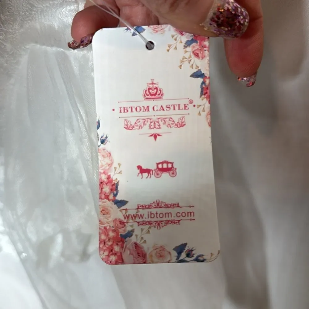 IBTom Castle NWT Cake Smash 1st Birthday Onesie. 12 Months.